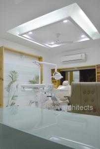 Dental Clinic lighting @ prarthana Hospital Prarthit Shah Architects Rajkot 